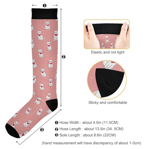 Compression Socks for Men & Women - Milk Cow Design - 1 Pack