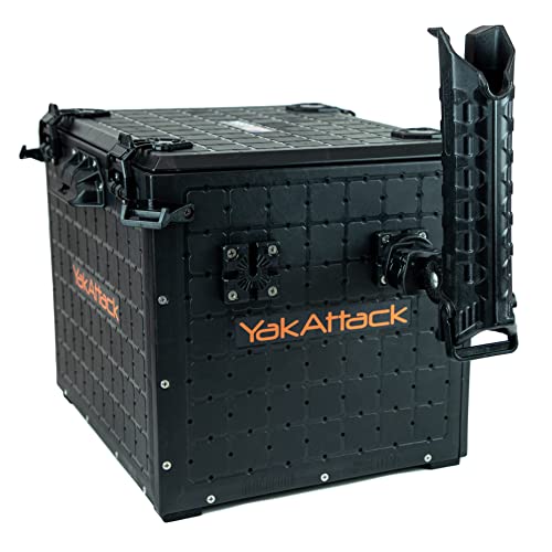 YakAttack GridLoc MightyMount Kayak Track Mount Base for Watercraft Accessories