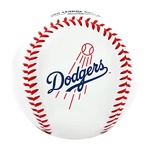 Los Angeles Dodgers MLB Baseball with Team Logo - Official Size