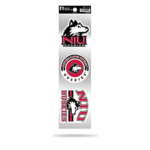 Northern Illinois Huskies Retro Spirit Decal Set - 3 Pieces