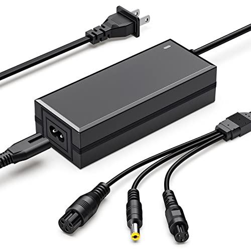 3-in-1 Universal Replacement Charger for 42V 2A E-scooters & Hoverboards