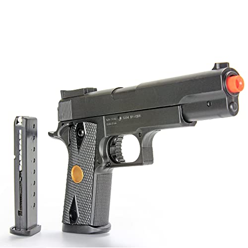 Dual Spring Airsoft Pistols 2-Pack - 260 FPS Target Shooting