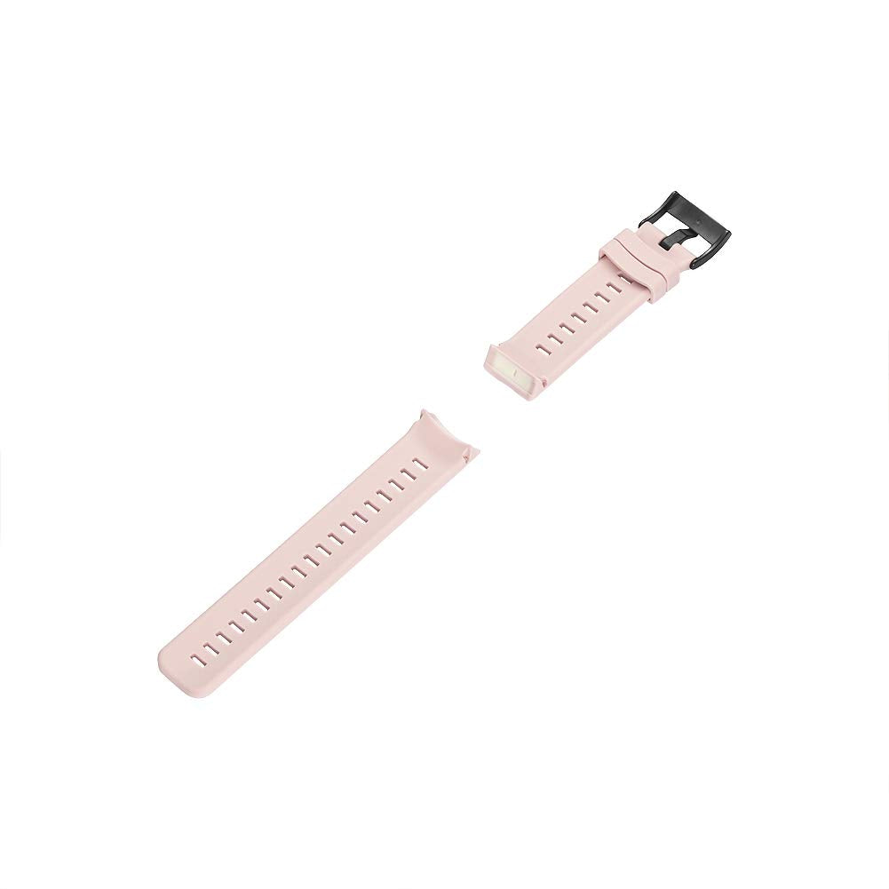 SENCATO Watch Bands Compatible with Suunto Spartan Sport HR, Classic Soft Rubber Replacement Wrist Strap for Suunto Spartan Sport HR Smart Watch Band (Pink)