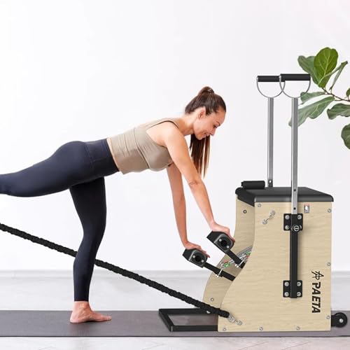 Wunda Pilates Chair with Resistance Bands & Split Pedals - X-Large