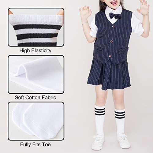 Toddler Cotton Knee High Tube Socks - Light Purple, 3-6 Years