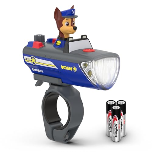Energizer PAW Patrol Chase Kid's Bike Light - Detachable Front LED Safety Light