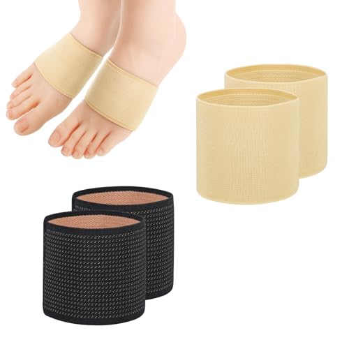 Arch Support Sleeves - Compression Foot Wraps for Flat Arches