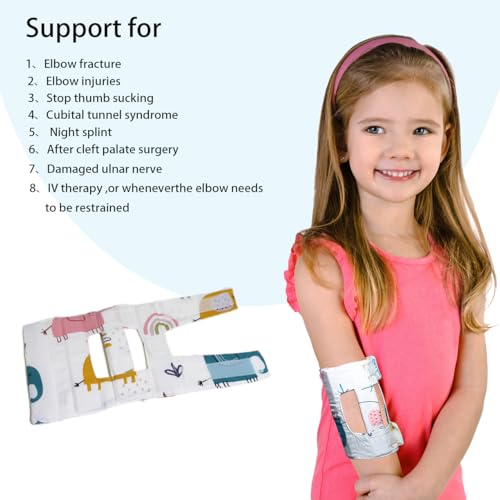 Child Arm Restraint for Face & Thumb Sucking Prevention (Small) - Pediatric Elbow Immobilizer