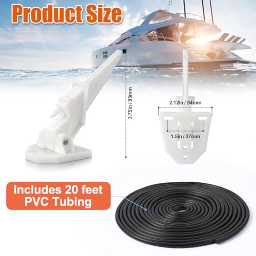 Marine Boat Speedometer Kit with Pitot Tube - 6M Hose & Metal Case