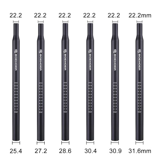 Bicycle Seat Post 27.2mm x 400mm - Aluminum Alloy for Mountain & Road Bikes