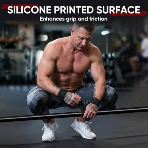 24-Inch Padded Weight Lifting Straps - Pair for Deadlifts & Strength Training