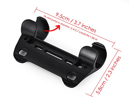 Bicycle Pump Bracket for 0.94-1.06 Inch Pumps - Easy Install