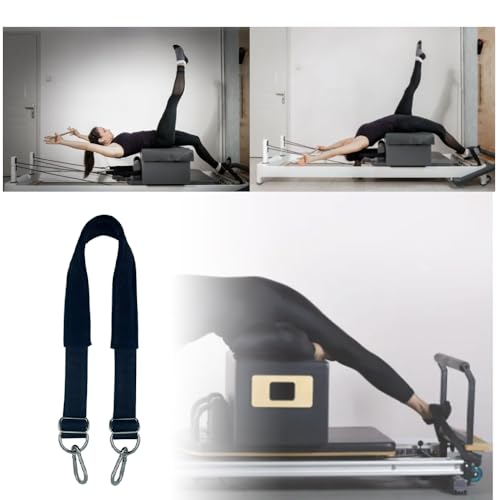 Pilates Hook and Tie Straps - 27.6-Inch Cotton Foot Straps