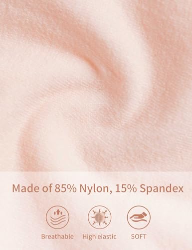 Ballet Tights for Girls - Ultra Soft Convertible Tights, Ballet Pink, 10-12 Years