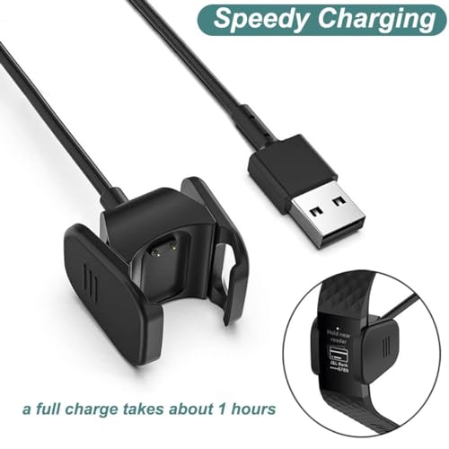 Charger for Fitbit Charge 3 & Charge 4 - 3.3ft/1m