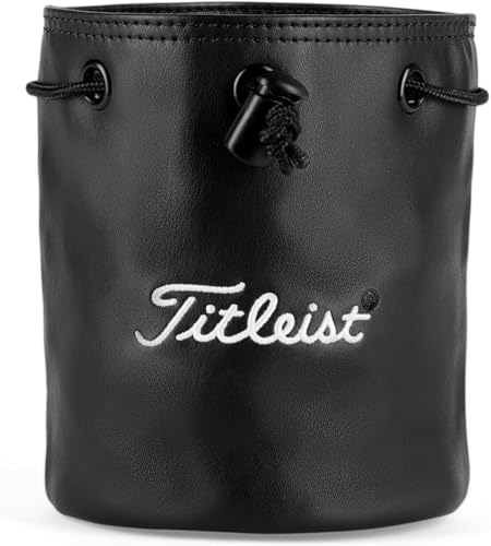 Titleist Golf Travel Valuables Pouch Black - Golf Accessory & Organizer