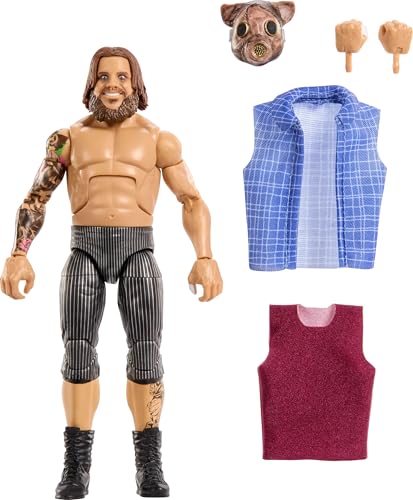 Mattel WWE Elite Action Figure - Joe Gacy 6-Inch Collectible Toy with Articulation