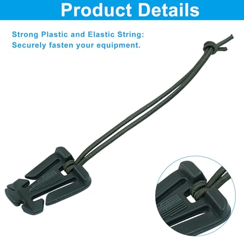 Molle Web Dominator - Military Green Tactical Gear Clips