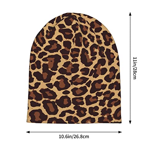 Sunwarshile Alpaca Llama Beanie Hat - Slouchy Knitted Skull Cap for Women Men, One Size Black