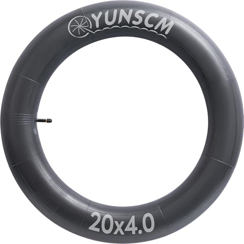 20x4 Inch Bike Tube for Fat Bikes | 32mm Valve, Butyl Rubber