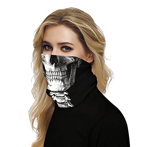 30 Colors Pattern Neck Gaiters Face Masks for Men Women Running Cycling Fishing
