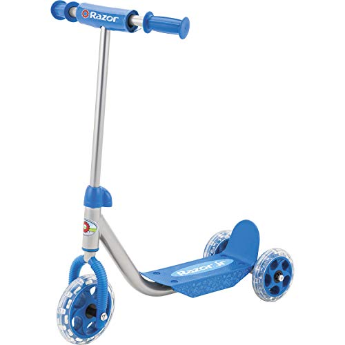 Blue Razor Junior Lil' Kick Scooter for Kids - Stable 3-Wheel Design, Lightweight & Easy to Assemble