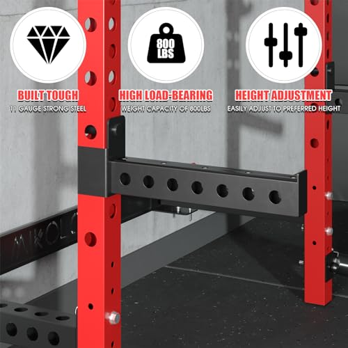 Safety Catches for 2"x2" Tube Power Rack - 800LBS Capacity (1 Pair)