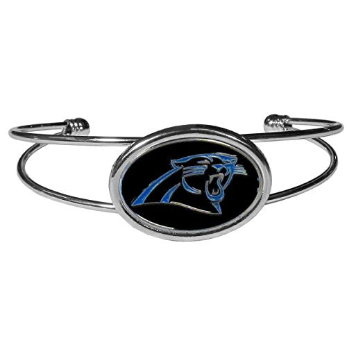 NFL Women's Cuff Bracelet - Carolina Panthers Team Color