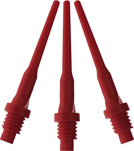 Soft Tip Dart Points - Viper Tufflex II 2BA Thread - Red 100 Pack
