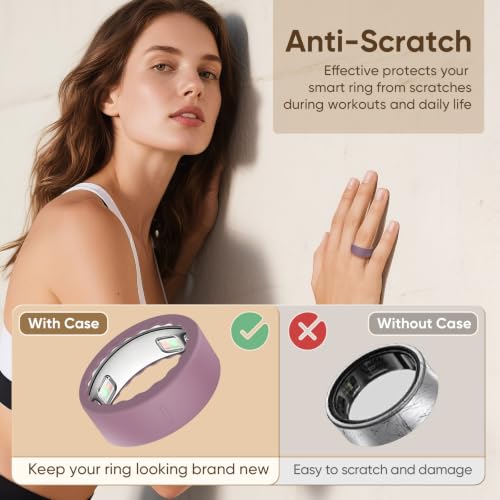 15 Pack Ultra-Thin Ring Covers for Oura Ring Gen 5 - Size 5-9 (BO&DQQ)