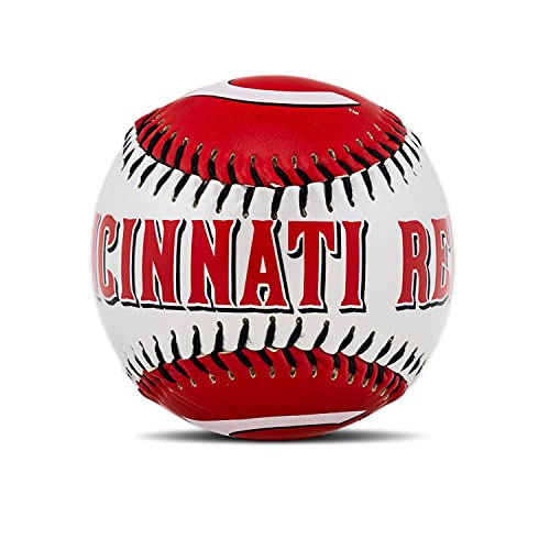 Cincinnati Reds Soft Baseball - MLB Team Logo Toy for Kids