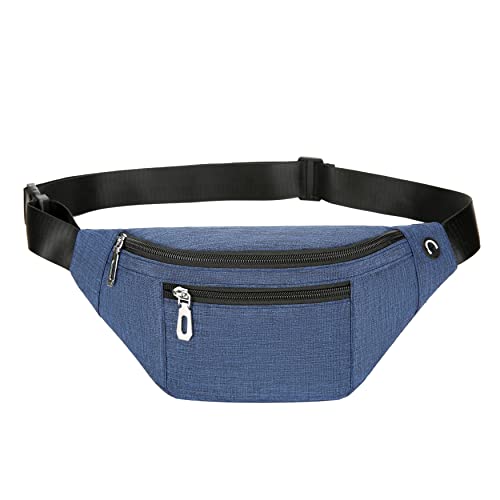 Waterproof Fanny Pack for Men & Women - Dark Blue