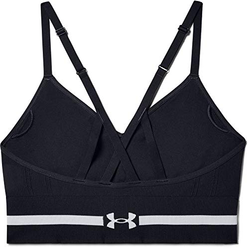 Under Armour Women's Seamless Low Impact Sports Bra Black X-Large