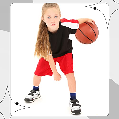 Haysandy Kids Ankle Braces 4 Pcs 5-10 Years Black & Dark Blue