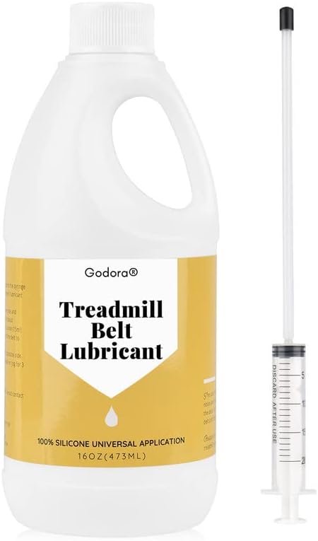 Silicone Treadmill Lubricant - 16 Ounces Premium Oil for Easy Belt Maintenance | Universal Compatibility