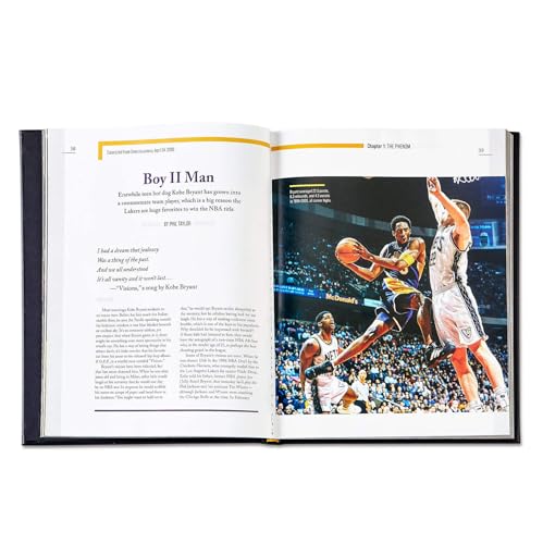Kobe Bryant: A Tribute to a Basketball Legend - Black Leather Hardcover
