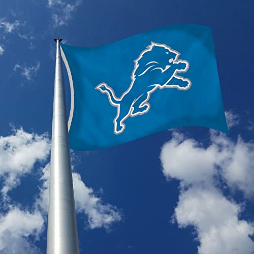 Detroit Lions 3x5 NFL Banner Flag - Officially Licensed Indoor Outdoor Decor