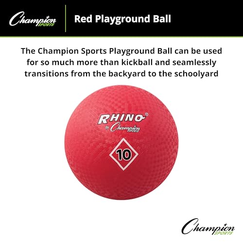 Durable High-Bounce Playground Ball – Sizes 5" to 16"