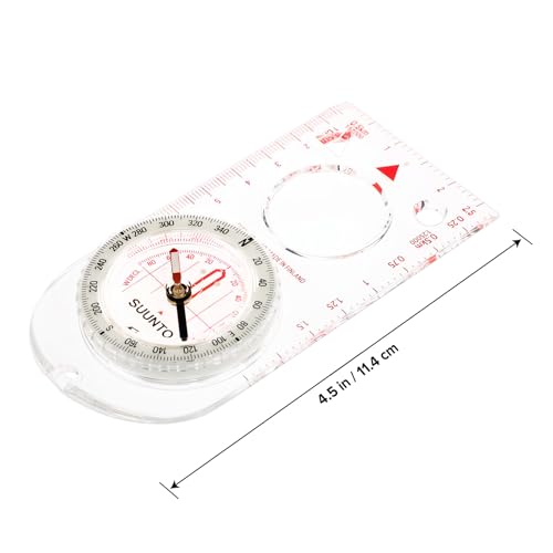 A-30 Hiking Compass - Compact with Luminous Markings, Northern Hemisphere