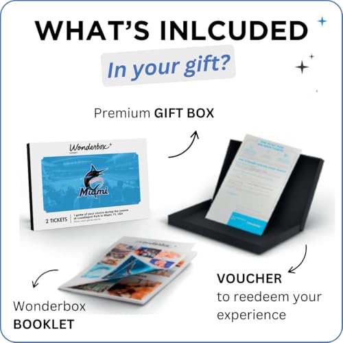 Miami Marlins Baseball Game Experience Gift - 2 Tickets