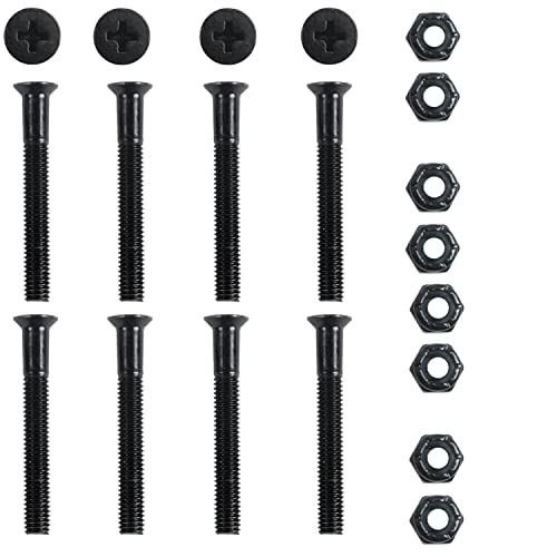 Skateboard Mounting Hardware Set - 8pc Phillips 1.5 in