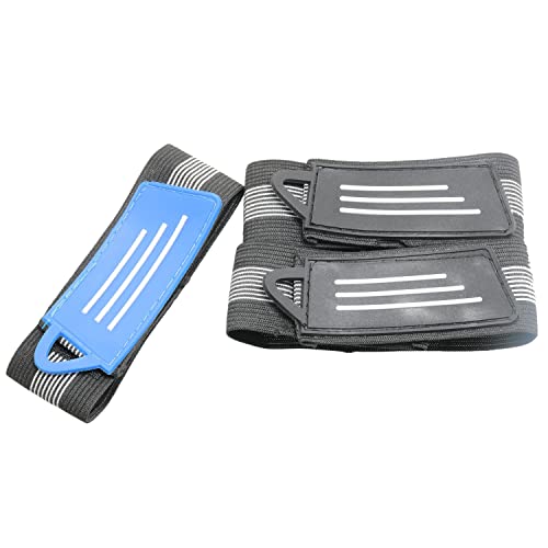 Adjustable Elastic Bike Pant Leg Straps - 4 Pack