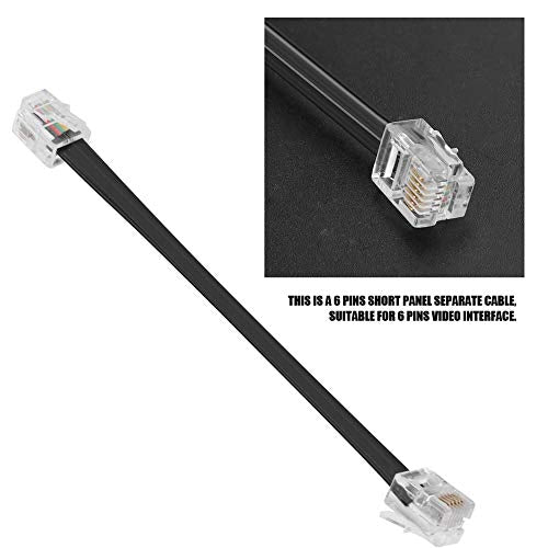 6-Pin Short Panel Extension Cable for FT-7800 FT-8800 Walkie Talkies