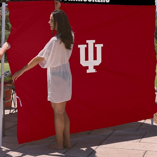 9x9 Canopy Side Panel - Indiana Hoosiers Team Colors