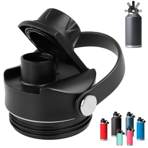 Leak-Proof Screw Top Lid for YETI Rambler 12-64 oz Bottles