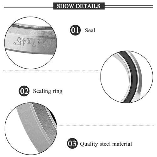 Bicycle Headset Bearing - Steel Sealed Repair Part for Mountain & Road Bikes
