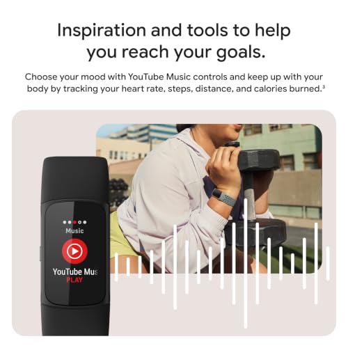 Fitbit Charge 6 Fitness Tracker with GPS and Heart Rate Monitoring