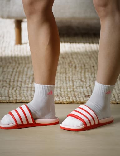 Cushioned Athletic Quarter Socks 6-Pack for Women - Moisture-Wicking, Arch Support