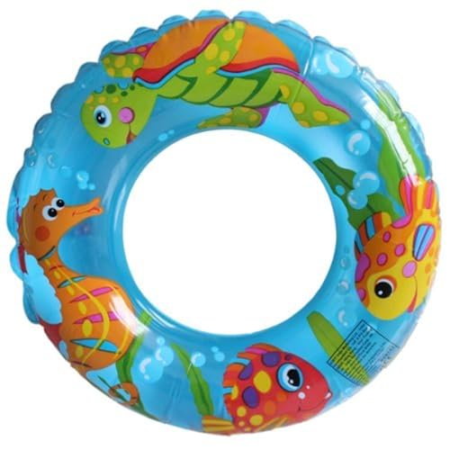 24" Inflatable Transparent Swim Ring - 2 Pack