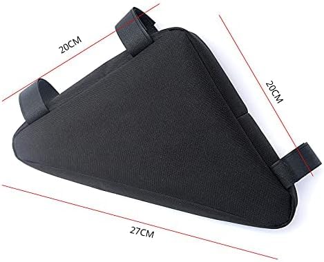 Bicycle Triangle Frame Bag - Easy Install Top Tube Pouch